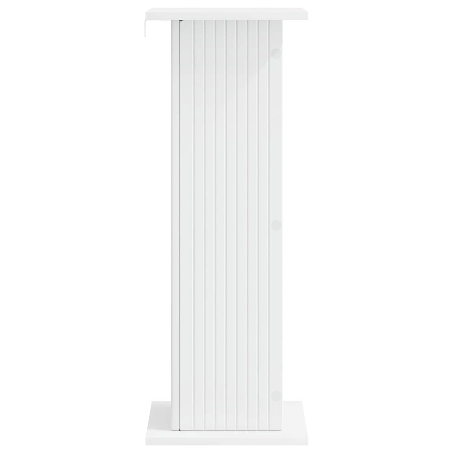 Plant Stand White 30.5 x 30 x 80.5 cm Engineered Wood