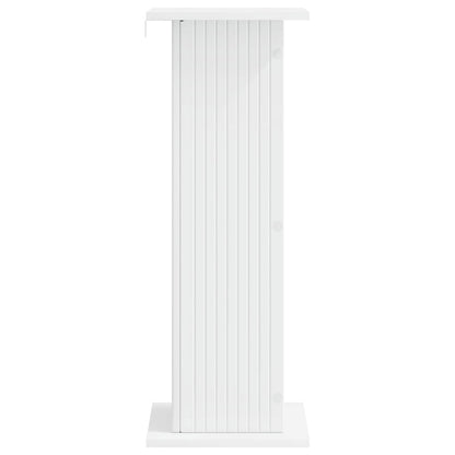 Plant Stand White 30.5 x 30 x 80.5 cm Engineered Wood