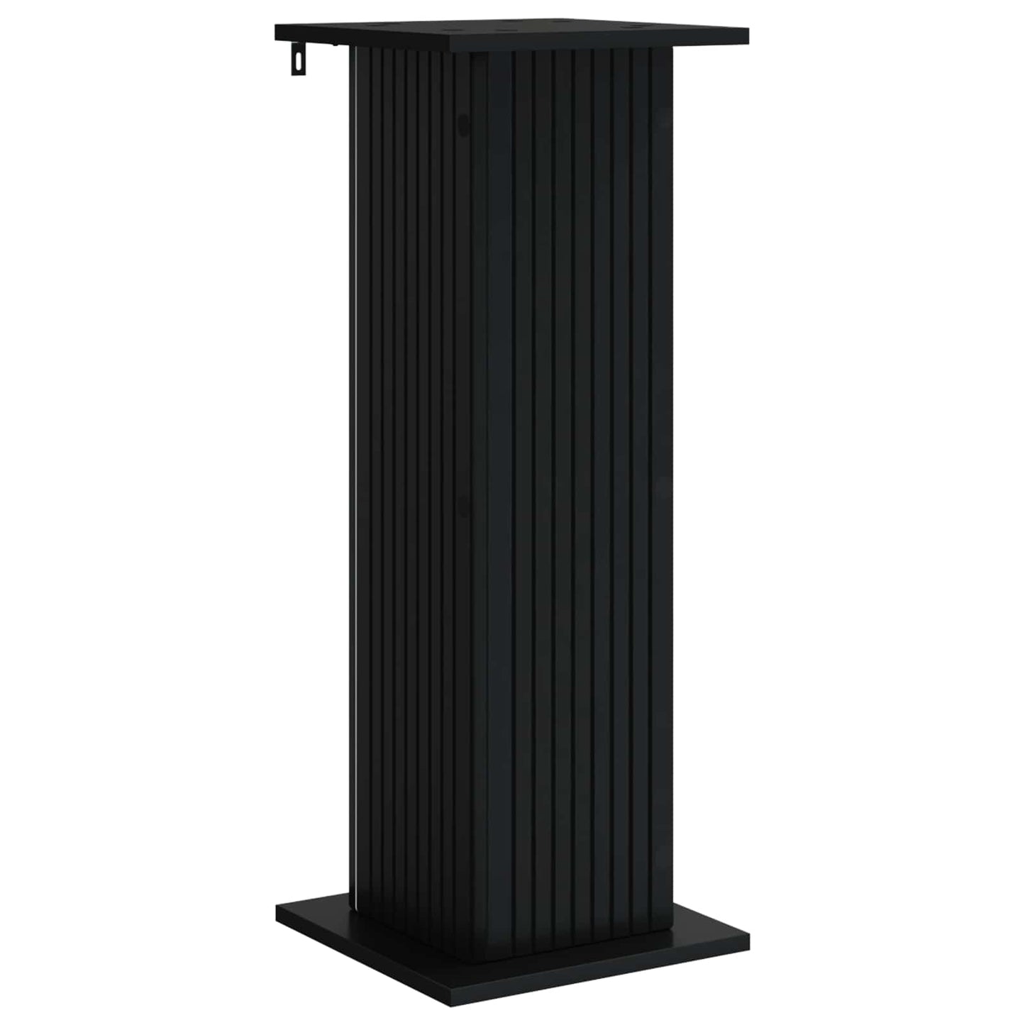 Plant Stand Black 30.5 x 30 x 80.5 cm Engineered Wood