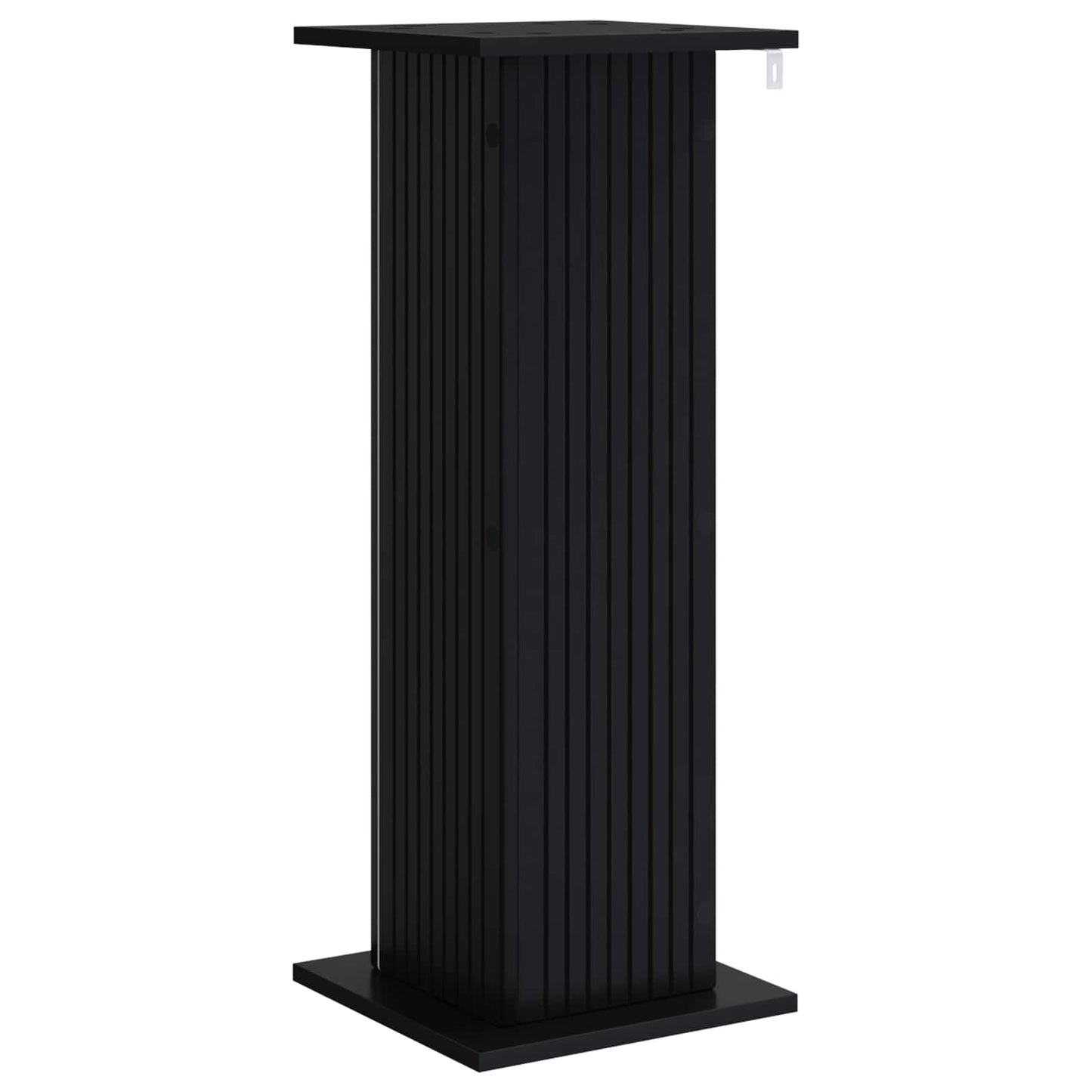 Plant Stand Black 30.5 x 30 x 80.5 cm Engineered Wood
