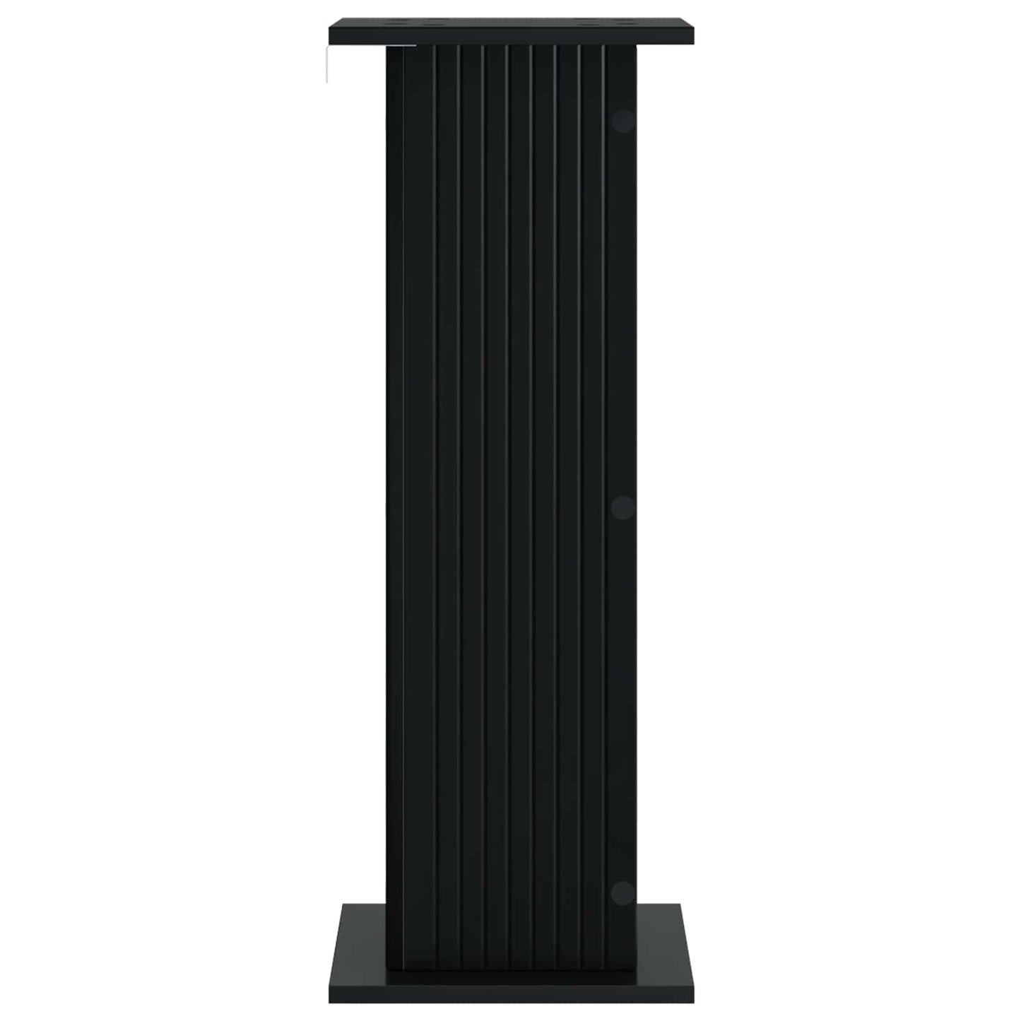 Plant Stand Black 30.5 x 30 x 80.5 cm Engineered Wood