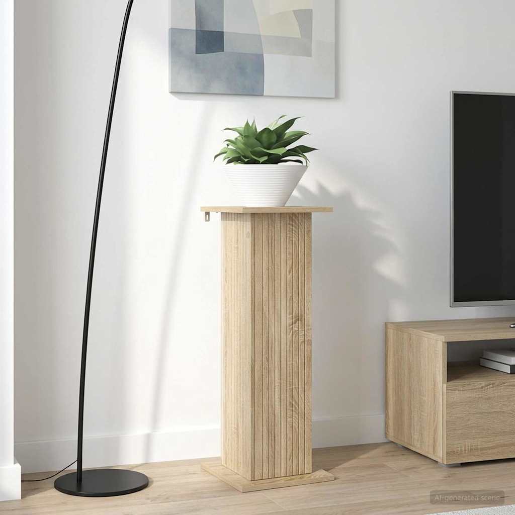 Plant Stand 2 pcs Sonoma Oak 30.5 x 30 x 80.5 cm