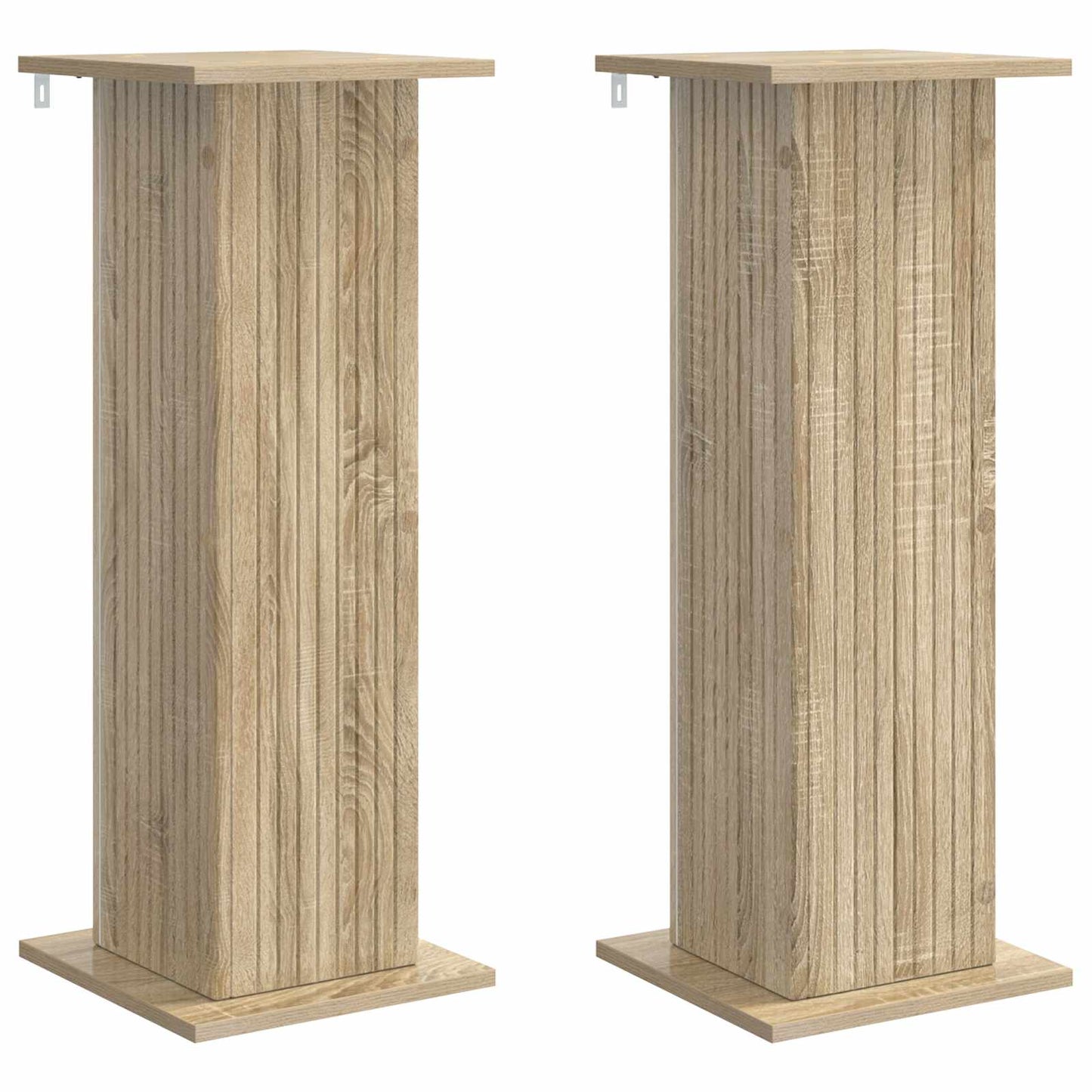 Plant Stand 2 pcs Sonoma Oak 30.5 x 30 x 80.5 cm