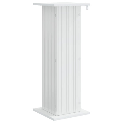 Plant Stand 2 pcs High Gloss White 30.5 x 30 x 80.5 cm