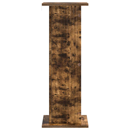 Plant Stand Smoked Oak 30.5 x 30 x 80.5 cm Engineered Wood