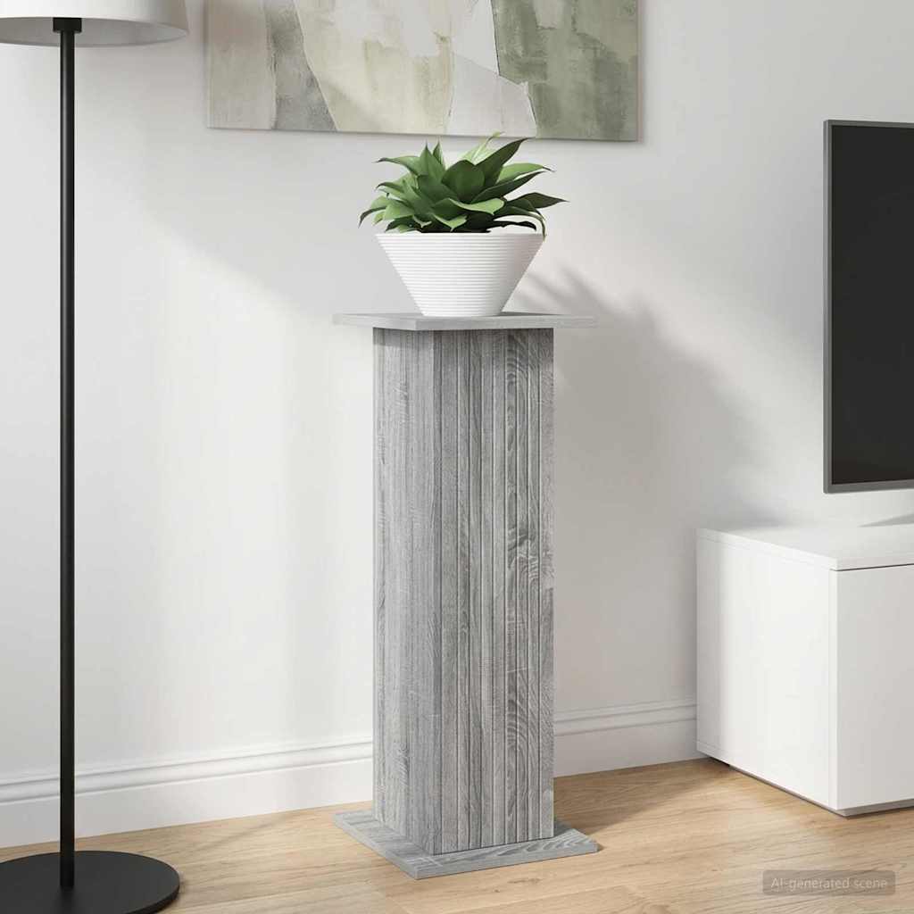 Plant Stand Grey Sonoma 30.5 x 30 x 80.5 cm Engineered Wood