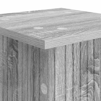 Plant Stand 2 pcs Grey Sonoma 30.5 x 30 x 80.5 cm