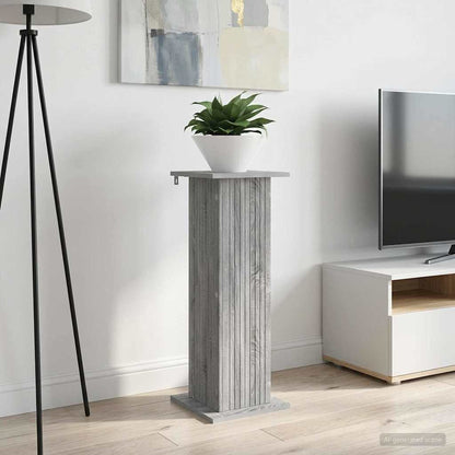 Plant Stand 2 pcs Grey Sonoma 30.5 x 30 x 80.5 cm