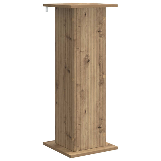 Plant Stand Artisan Oak 30.5 x 30 x 80.5 cm Engineered Wood