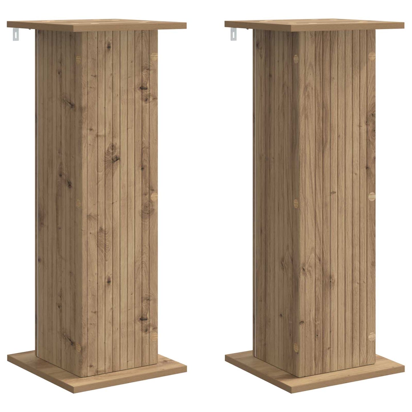 Plant Stand 2 pcs Artisan Oak 30.5 x 30 x 80.5 cm