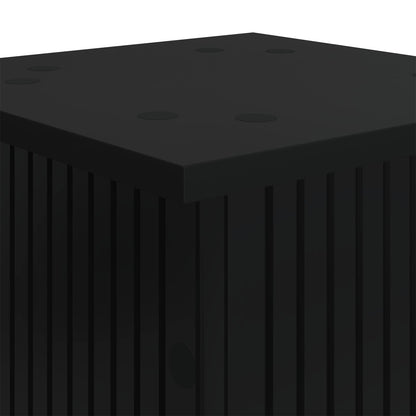Plant Stand Black 30.5 x 30 x 60.5 cm Engineered Wood