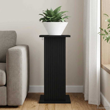 Plant Stand Black 30.5 x 30 x 60.5 cm Engineered Wood