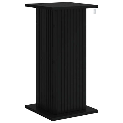 Plant Stand 2 pcs Black 30.5 x 30 x 60.5 cm Engineered Wood