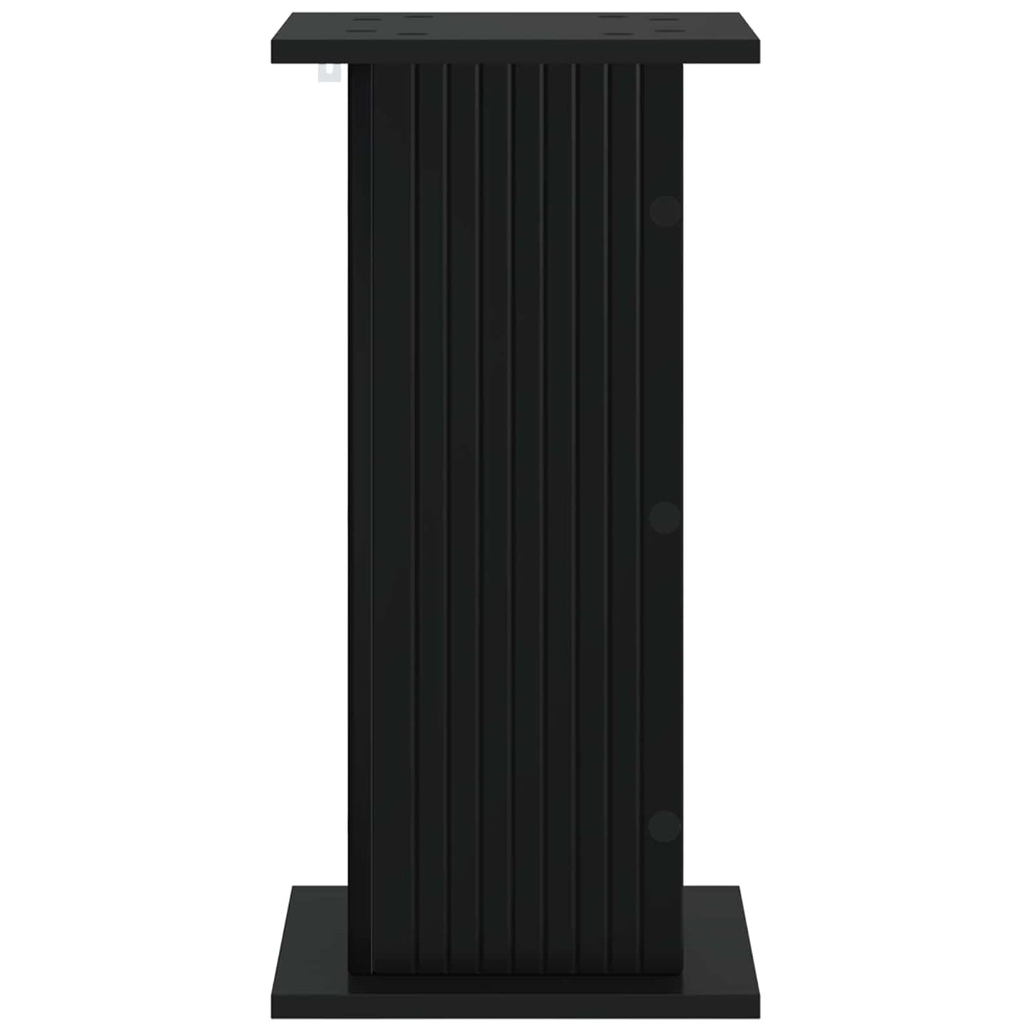 Plant Stand 2 pcs Black 30.5 x 30 x 60.5 cm Engineered Wood