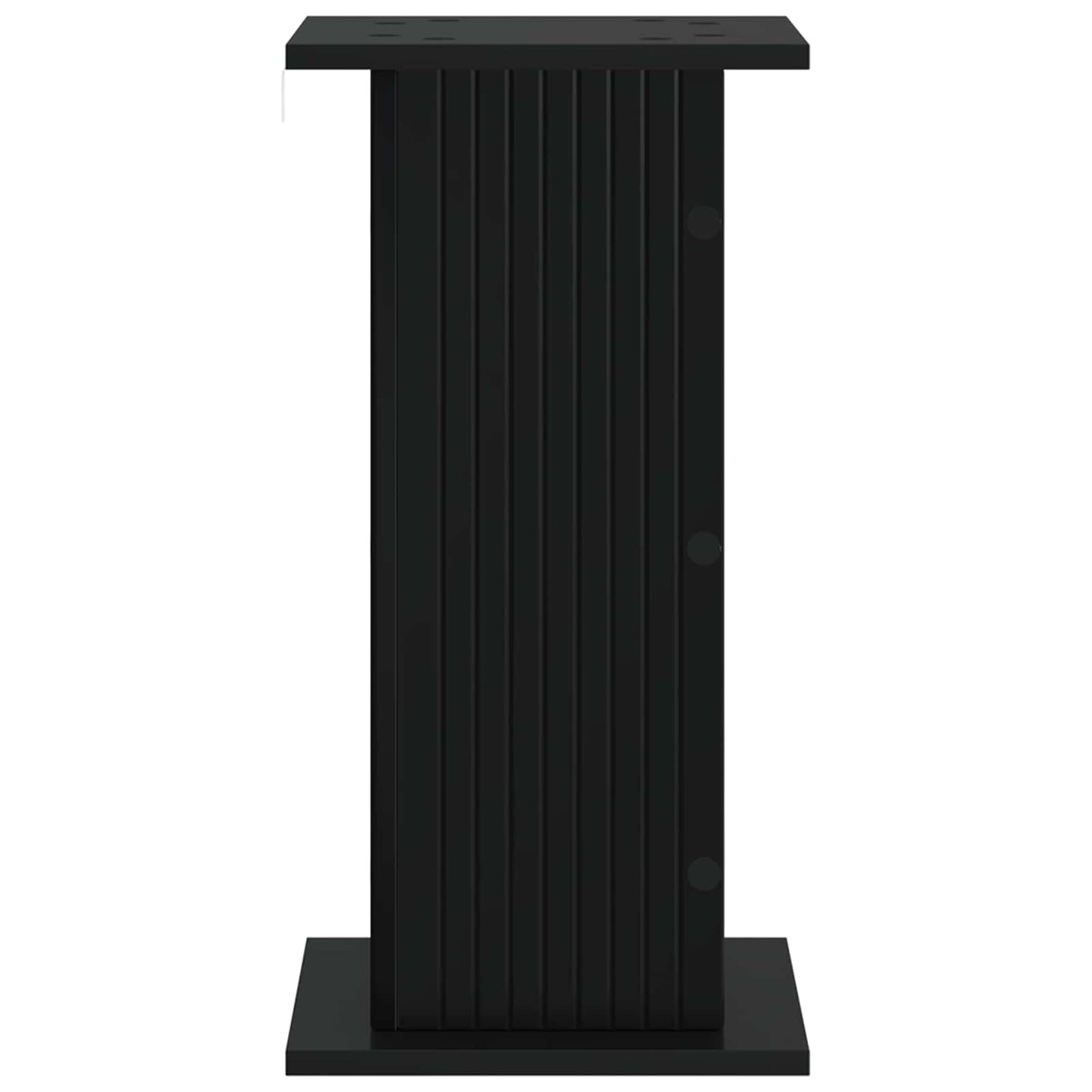 Plant Stand 2 pcs Black 30.5 x 30 x 60.5 cm Engineered Wood