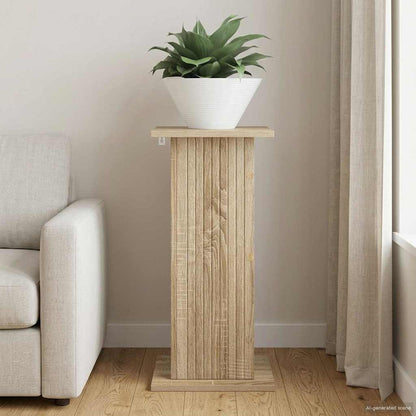 Plant Stand Sonoma Oak 30.5 x 30 x 60.5 cm Engineered Wood