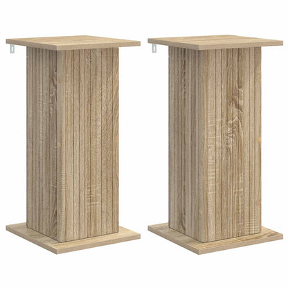 Plant Stand 2 pcs Sonoma Oak 30.5 x 30 x 60.5 cm