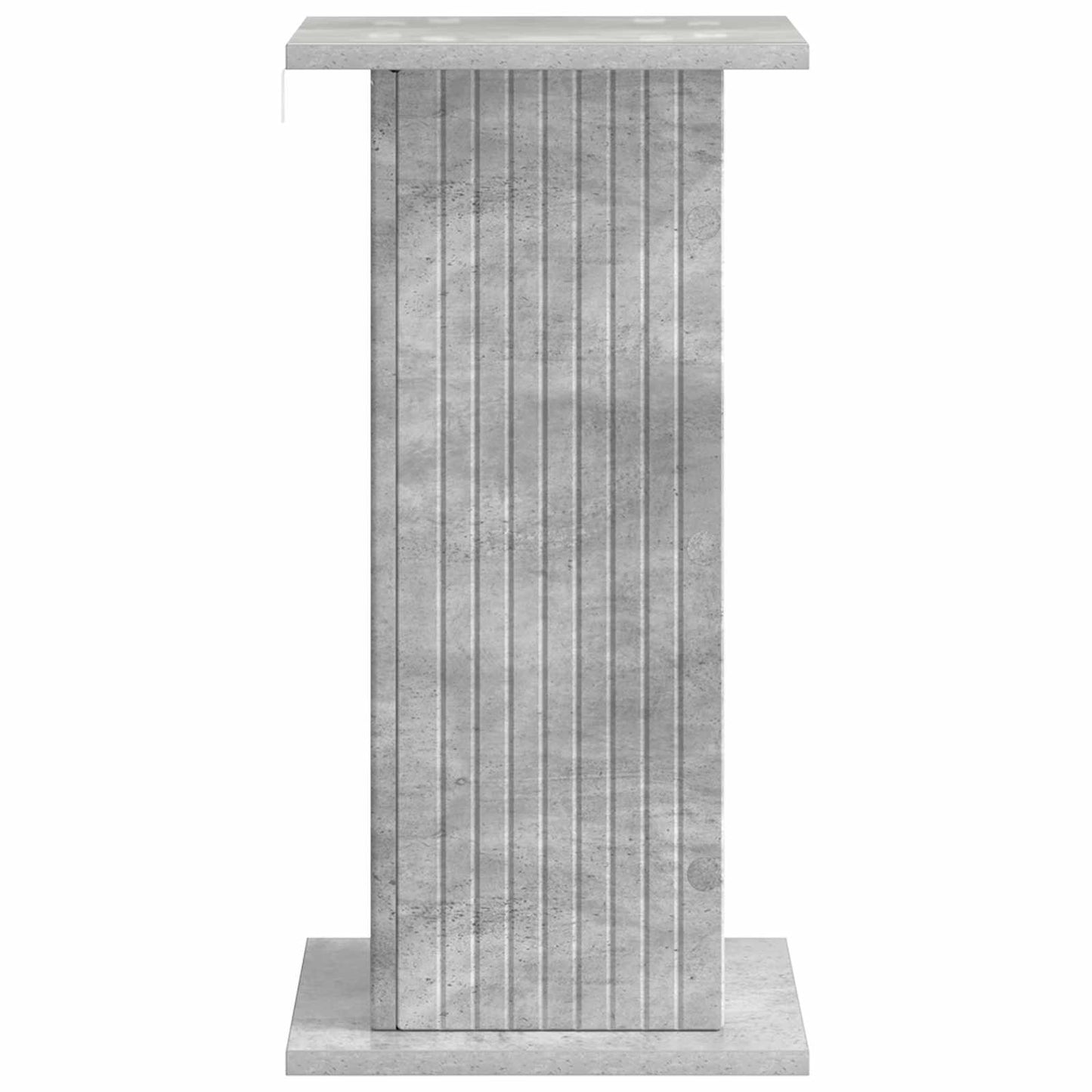 Plant Stand Concrete Grey 30.5 x 30 x 60.5 cm Engineered Wood