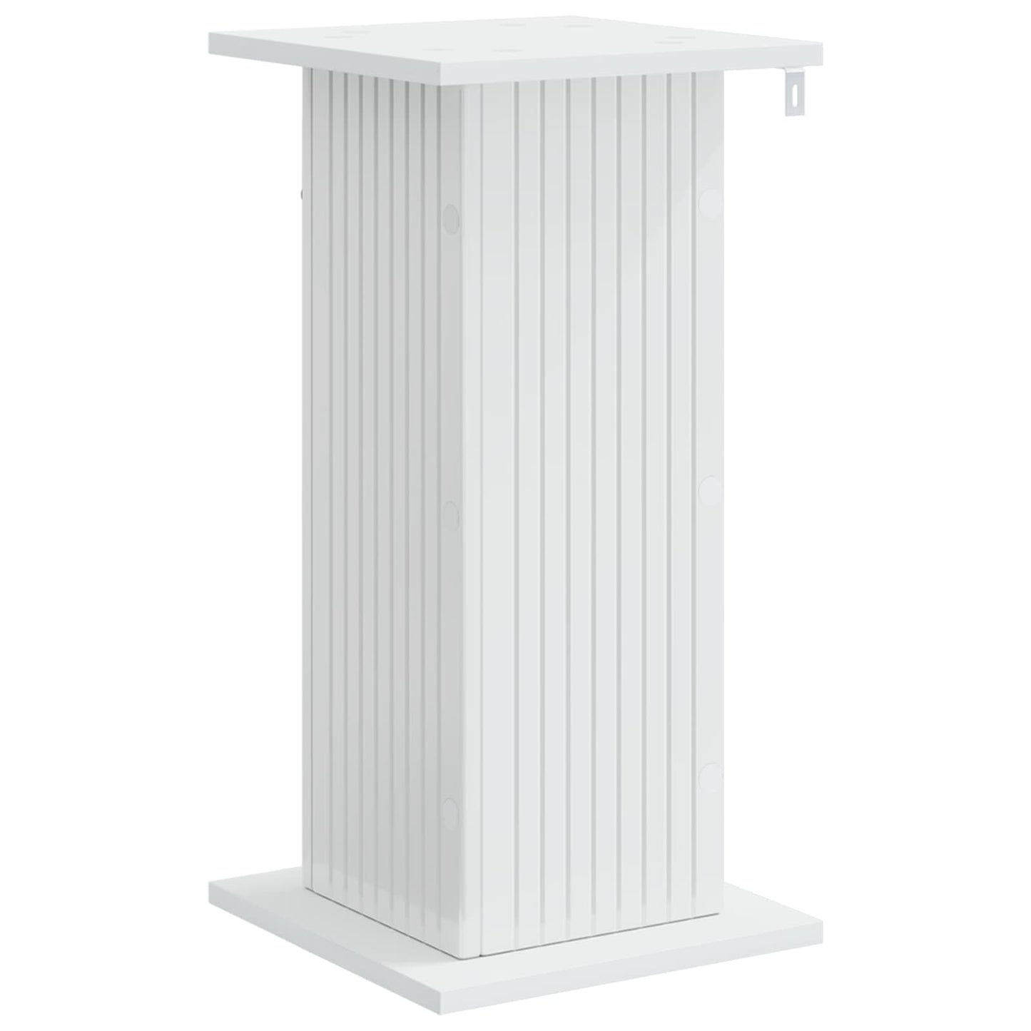 Plant Stand High Gloss White 30.5 x 30 x 60.5 cm