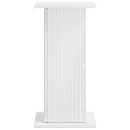 Plant Stand High Gloss White 30.5 x 30 x 60.5 cm