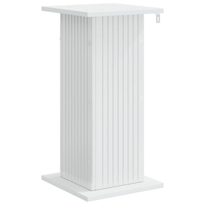 Plant Stand 2 pcs High Gloss White 30.5 x 30 x 60.5 cm