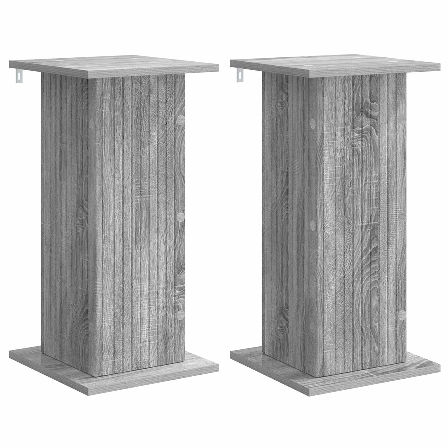 Plant Stand 2 pcs Grey Sonoma 30.5 x 30 x 60.5 cm