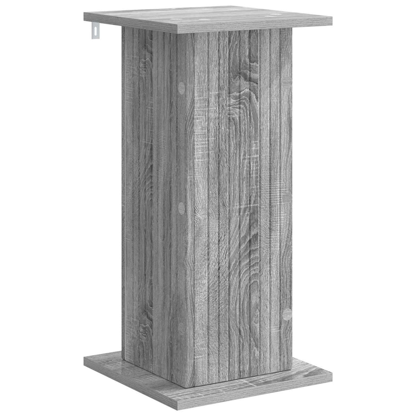 Plant Stand 2 pcs Grey Sonoma 30.5 x 30 x 60.5 cm