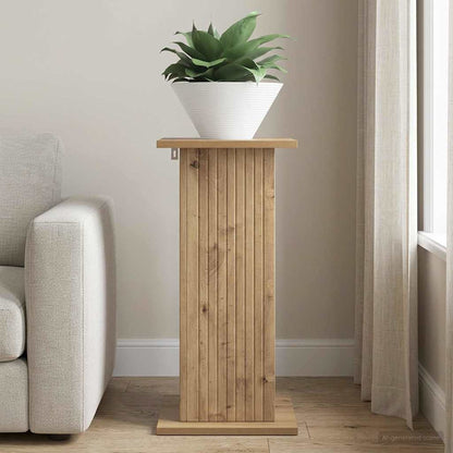 Plant Stand Artisan Oak 30.5 x 30 x 60.5 cm Engineered Wood