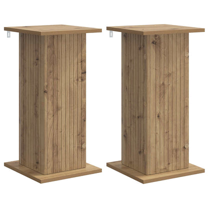 Plant Stand 2 pcs Artisan Oak 30.5 x 30 x 60.5 cm