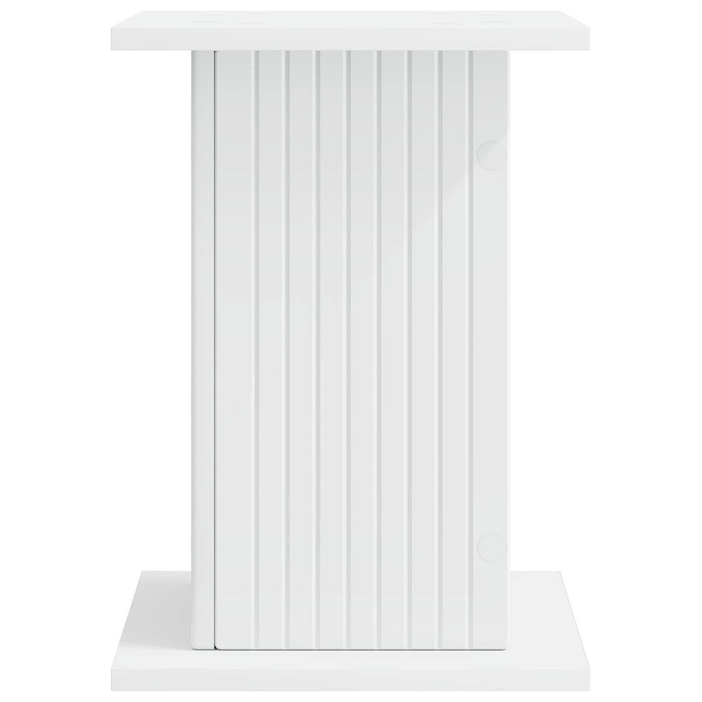 Plant Stand White 30.5 x 30 x 43 cm Engineered Wood