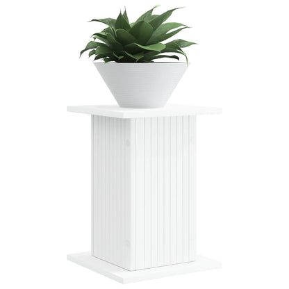 Plant Stand White 30.5 x 30 x 43 cm Engineered Wood