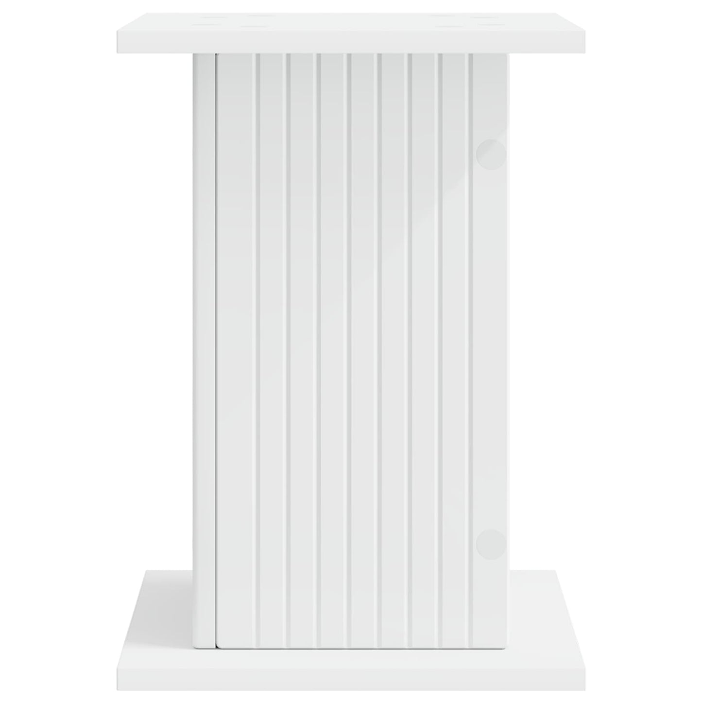 Plant Stand White 30.5 x 30 x 43 cm Engineered Wood