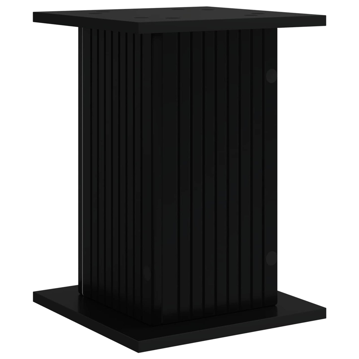 Plant Stand 2 pcs Black 30.5 x 30 x 43 cm Engineered Wood