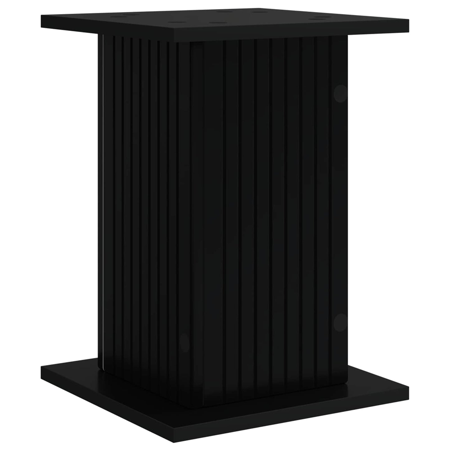 Plant Stand 2 pcs Black 30.5 x 30 x 43 cm Engineered Wood