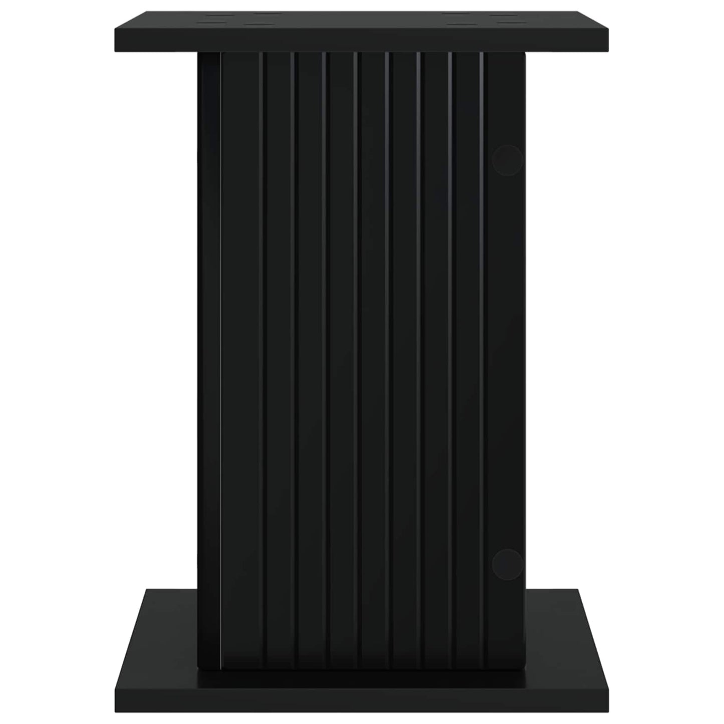 Plant Stand 2 pcs Black 30.5 x 30 x 43 cm Engineered Wood
