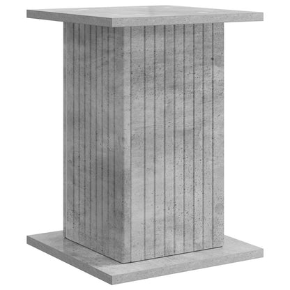Plant Stand Concrete Grey 30.5 x 30 x 43 cm Engineered Wood