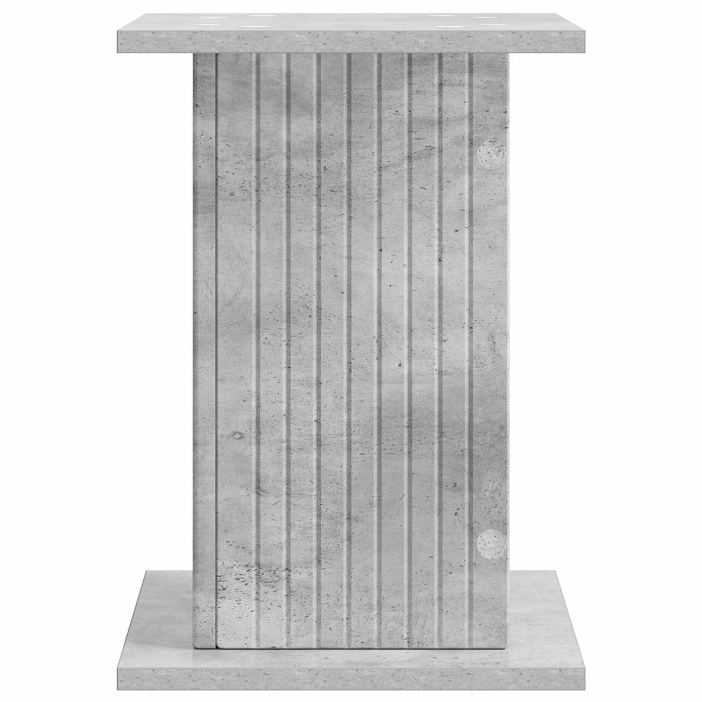 Plant Stand Concrete Grey 30.5 x 30 x 43 cm Engineered Wood