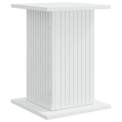 Plant Stand 2 pcs High Gloss White 30.5 x 30 x 43 cm