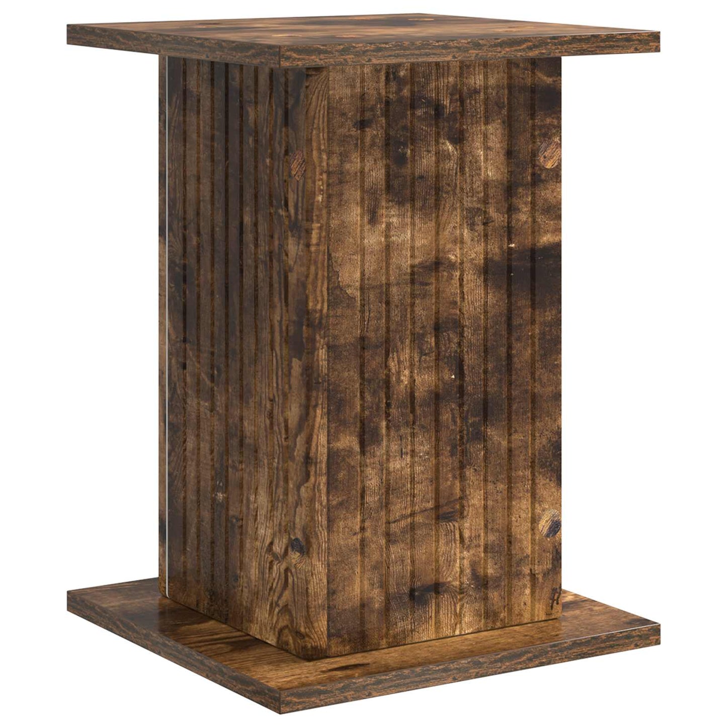Plant Stand Smoked Oak 30.5 x 30 x 43 cm Engineered Wood