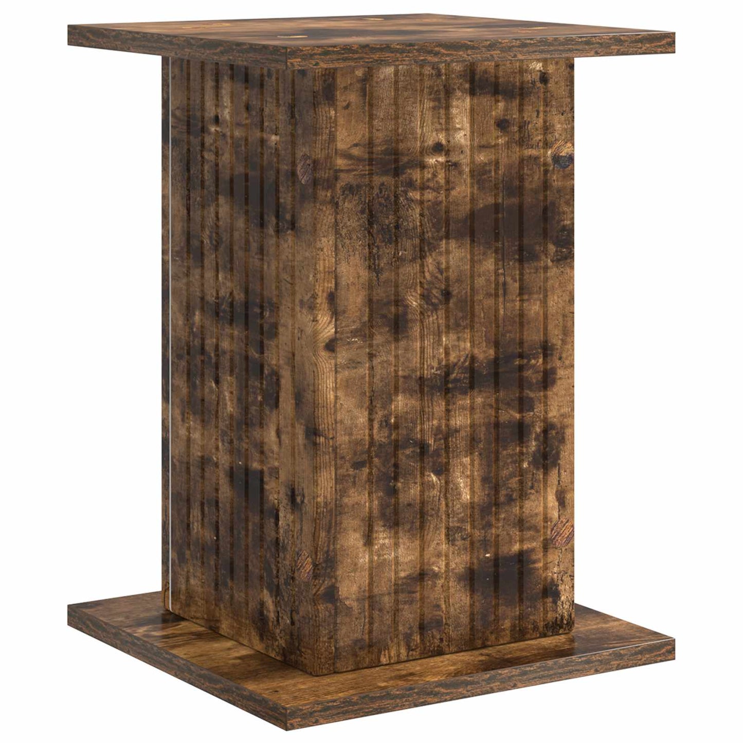 Plant Stand Smoked Oak 30.5 x 30 x 43 cm Engineered Wood