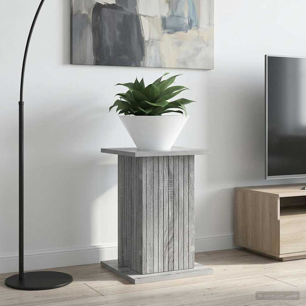 Plant Stand Grey Sonoma 30.5 x 30 x 43 cm Engineered Wood