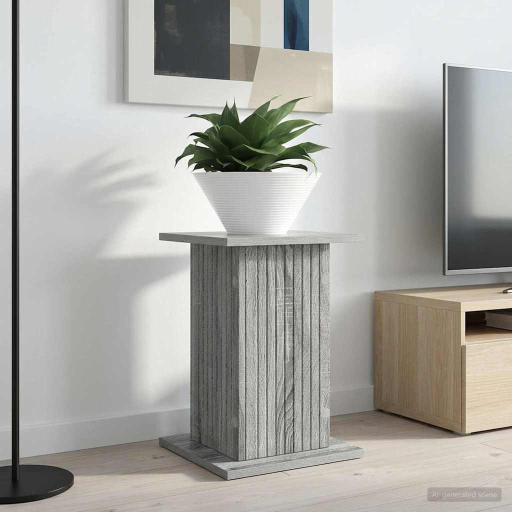 Plant Stand 2 pcs Grey Sonoma 30.5 x 30 x 43 cm Engineered Wood