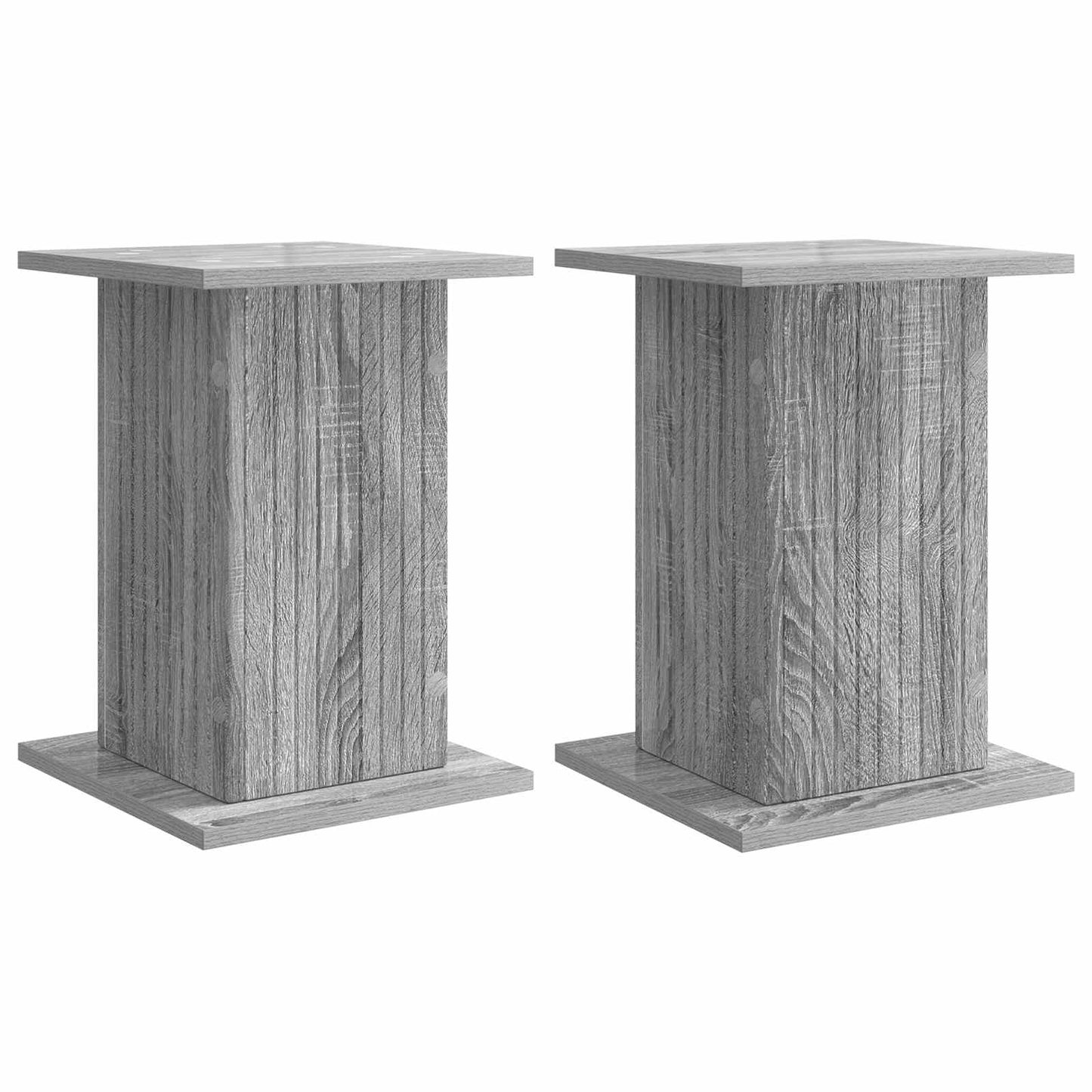 Plant Stand 2 pcs Grey Sonoma 30.5 x 30 x 43 cm Engineered Wood