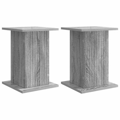 Plant Stand 2 pcs Grey Sonoma 30.5 x 30 x 43 cm Engineered Wood