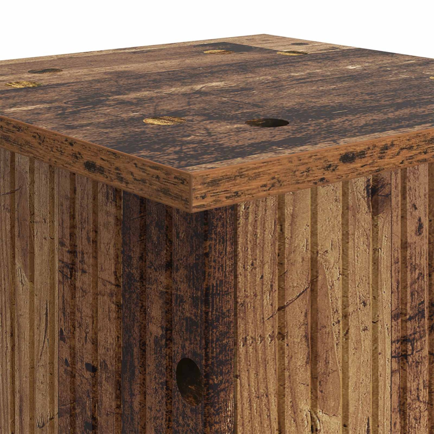 Plant Stand Old Wood 30.5 x 30 x 43 cm Engineered Wood