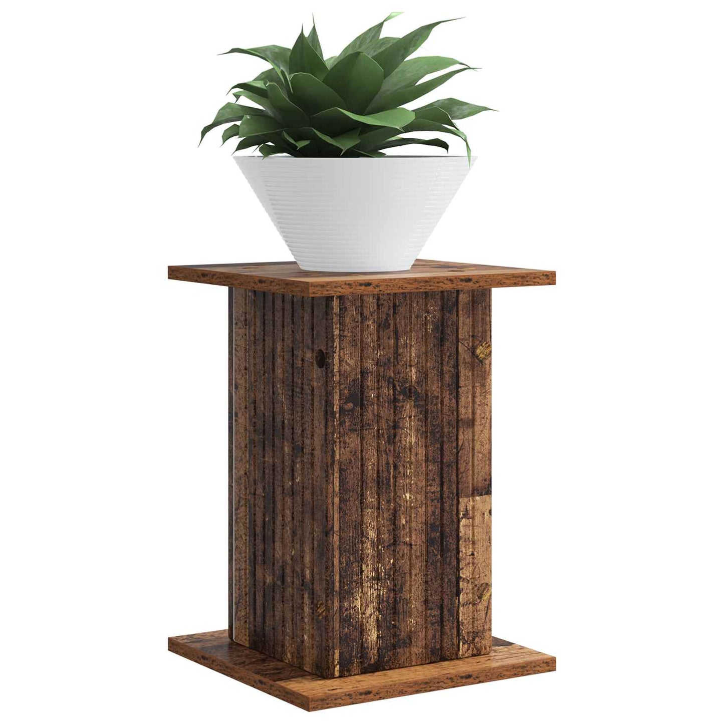 Plant Stand Old Wood 30.5 x 30 x 43 cm Engineered Wood