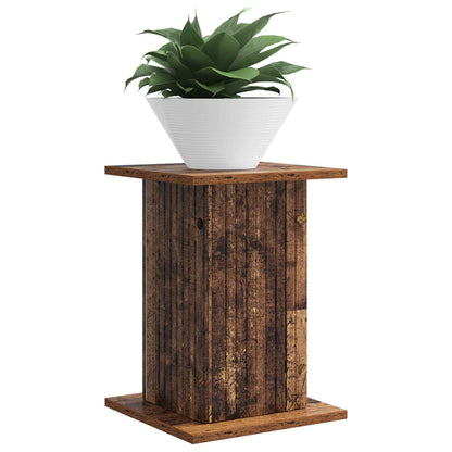 Plant Stand Old Wood 30.5 x 30 x 43 cm Engineered Wood