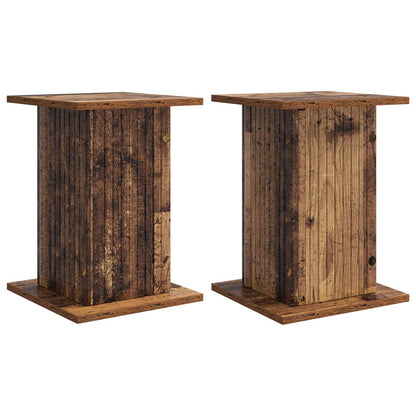 Plant Stand 2 pcs Old Wood 30.5 x 30 x 43 cm Engineered Wood