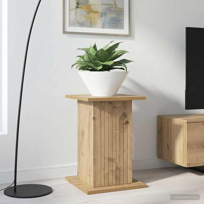 Plant Stand Artisan Oak 30.5 x 30 x 43 cm Engineered Wood