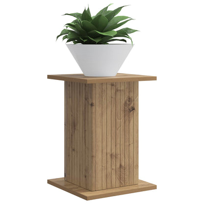 Plant Stand 2 pcs Artisan Oak 30.5 x 30 x 43 cm Engineered Wood